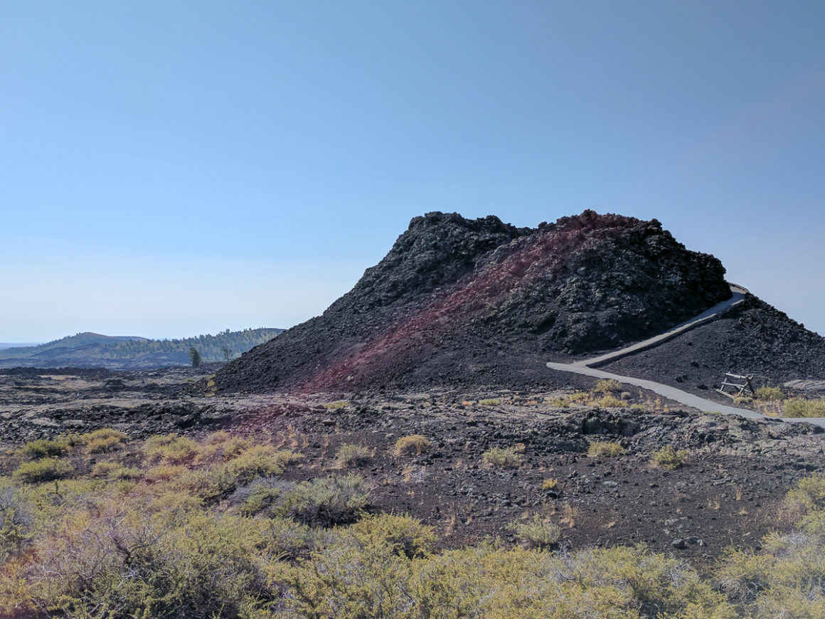 cinder cone at Craters of the Moon National Monument and Preserve