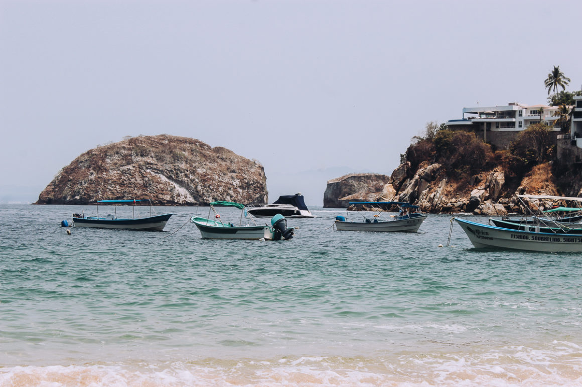 Boats at Mismaloya Puerto Vallarta