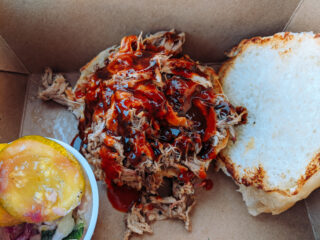 pulled pork from Salt + Smoke in St Louis, MO