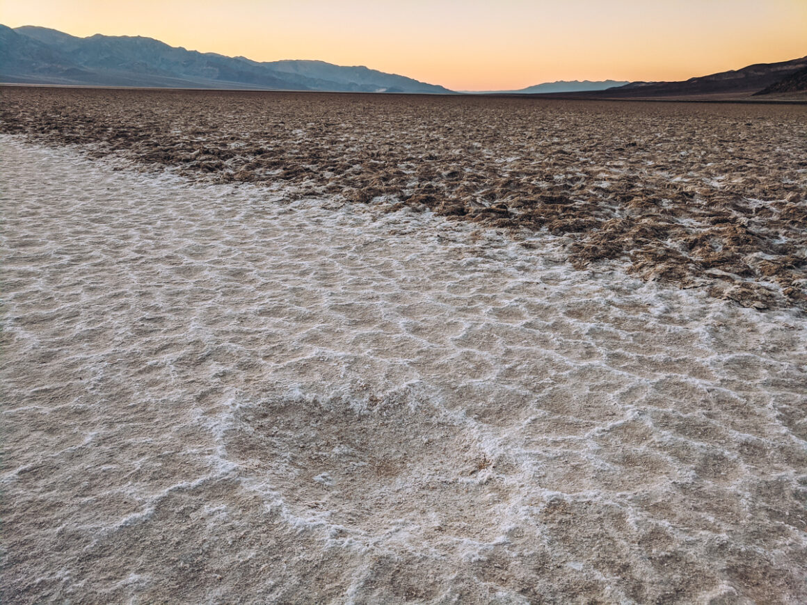 Badwater Basin at Death Valley National Park