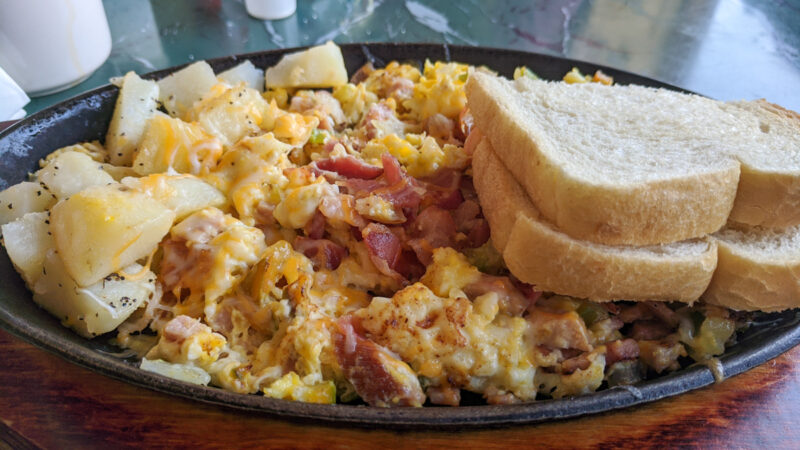 Breakfast at Gema's Cafe Beatty Nevada