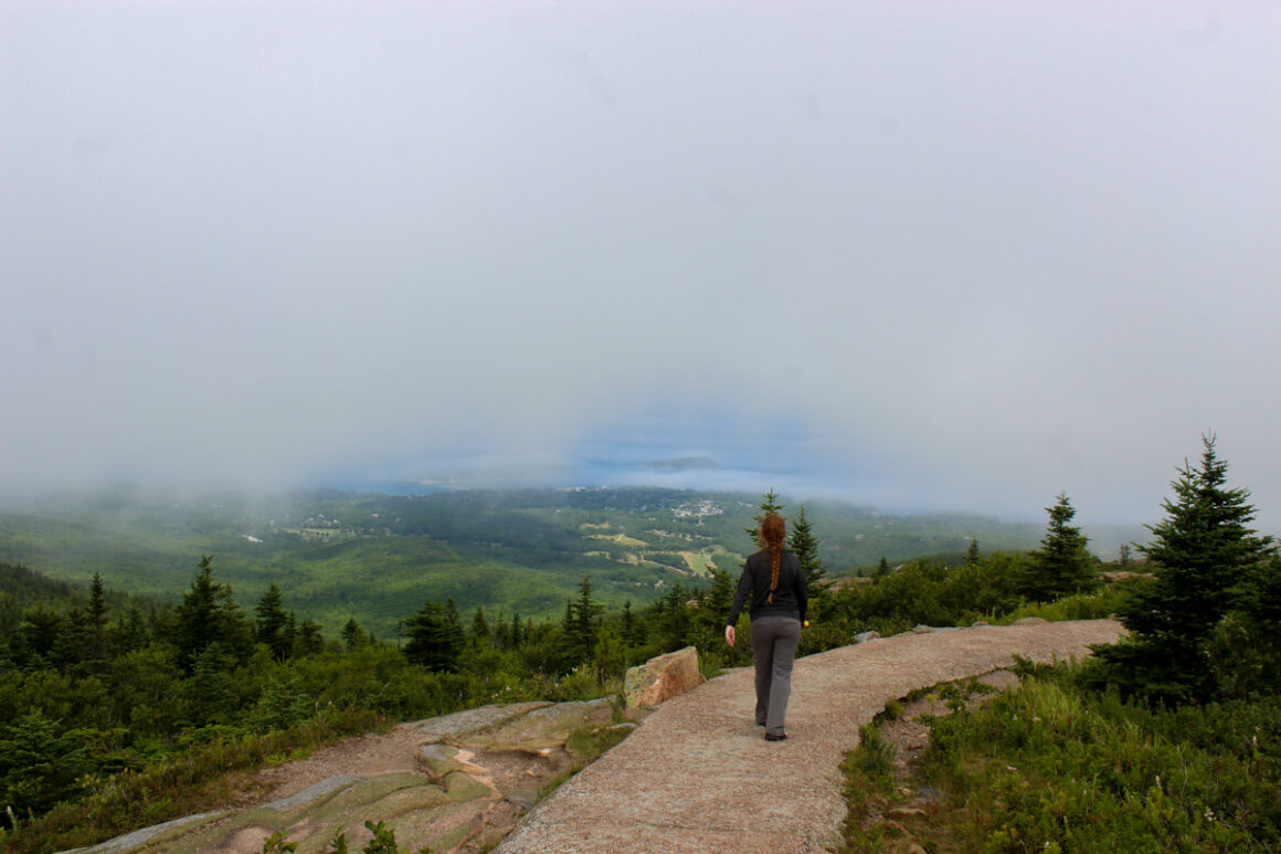 View from Cadillac Mountain Acadia National Park