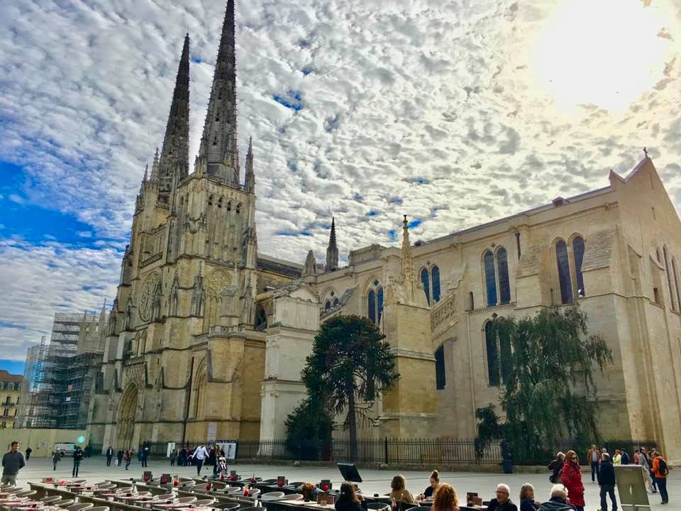 cathedral in Bordeaux, France