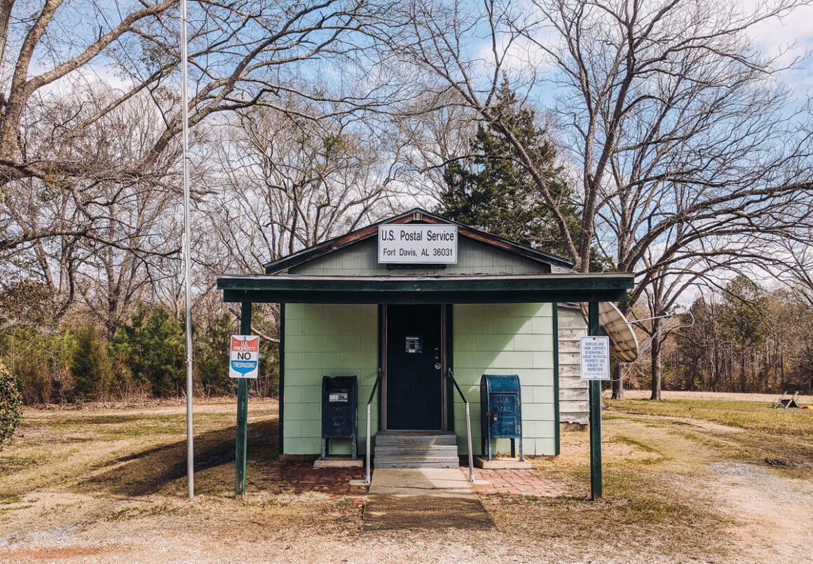 post office in Fort Davis, Alabama