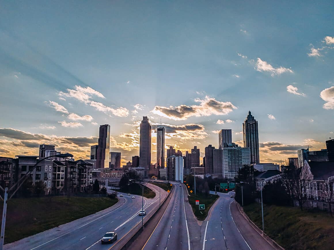a view of downtown Atlanta, Georgia