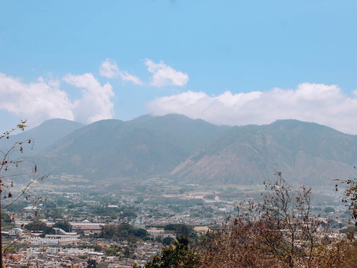 a view of the mountains that surround Tepic, Nayarit