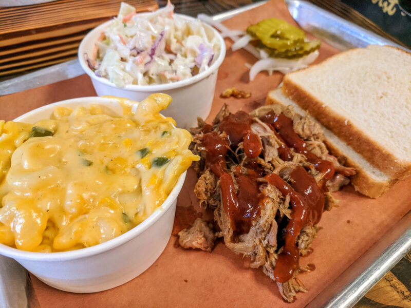 BBQ at Smoking J's in Beatty, Nevada