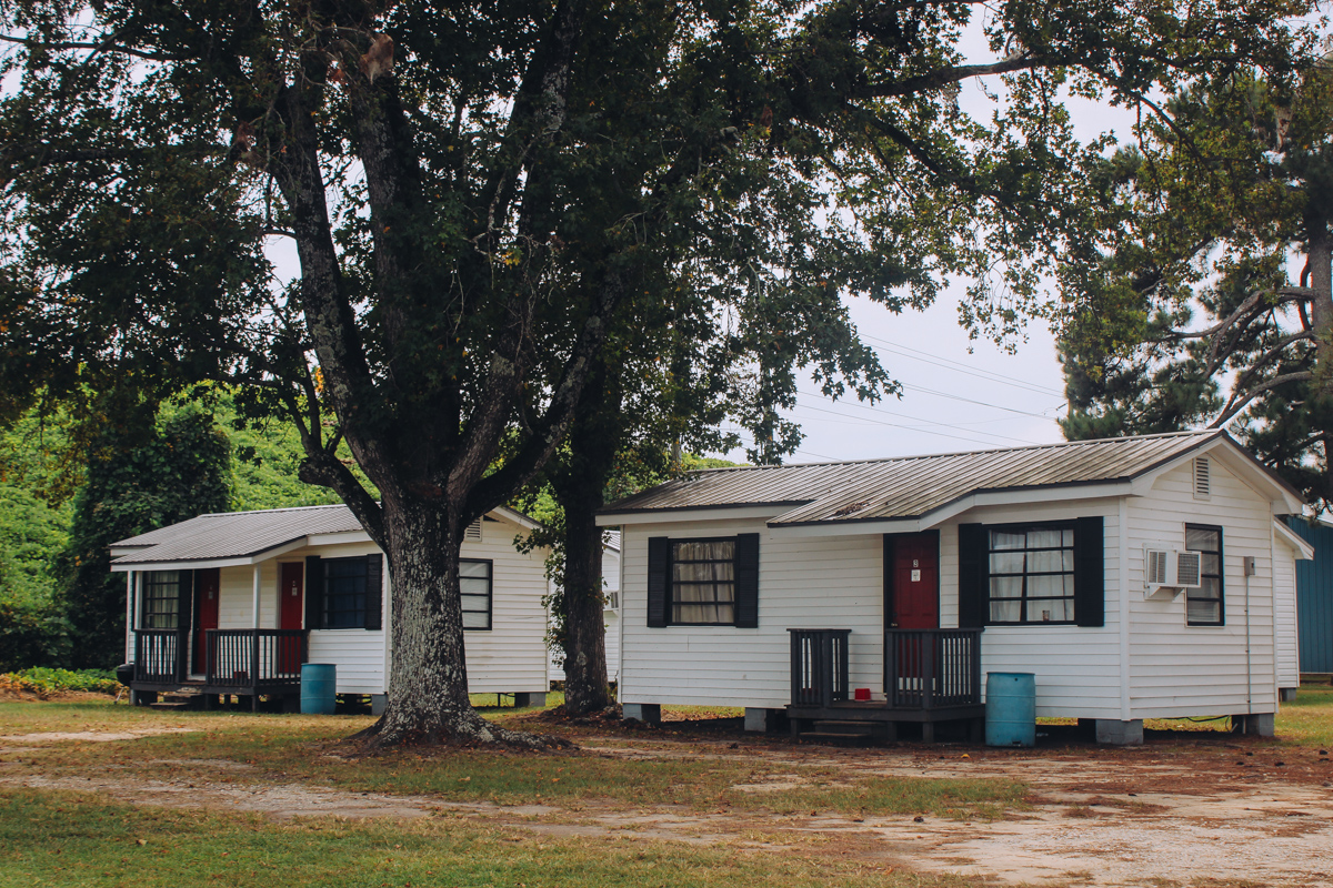 Fish camp along the Santee Canal in Cross, Berkeley County, SC