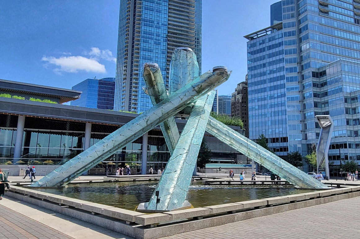 The Olympic Caldron in Vancouver