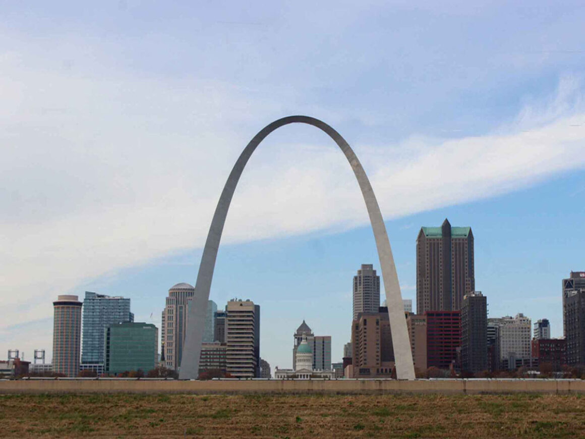 Gateway Arch from East St Louis