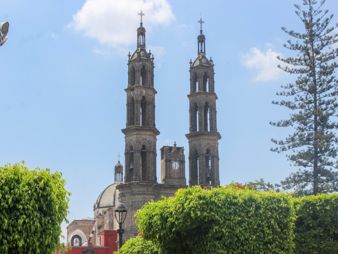 The cathedral in Tepic, Nayarit